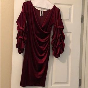 VICI Velvet Holiday Dress, Size M
